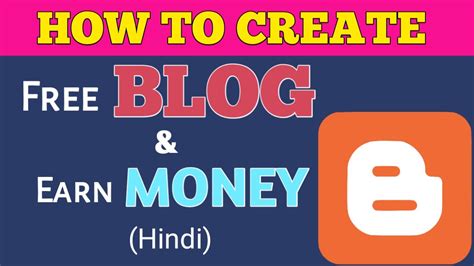 Create A Blog For Free And Earn Money